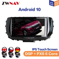 zwnav android 10 auto radio recorder car gps navigation for kia soul 2020 car head unit multimedia player dsp ips no dvd player