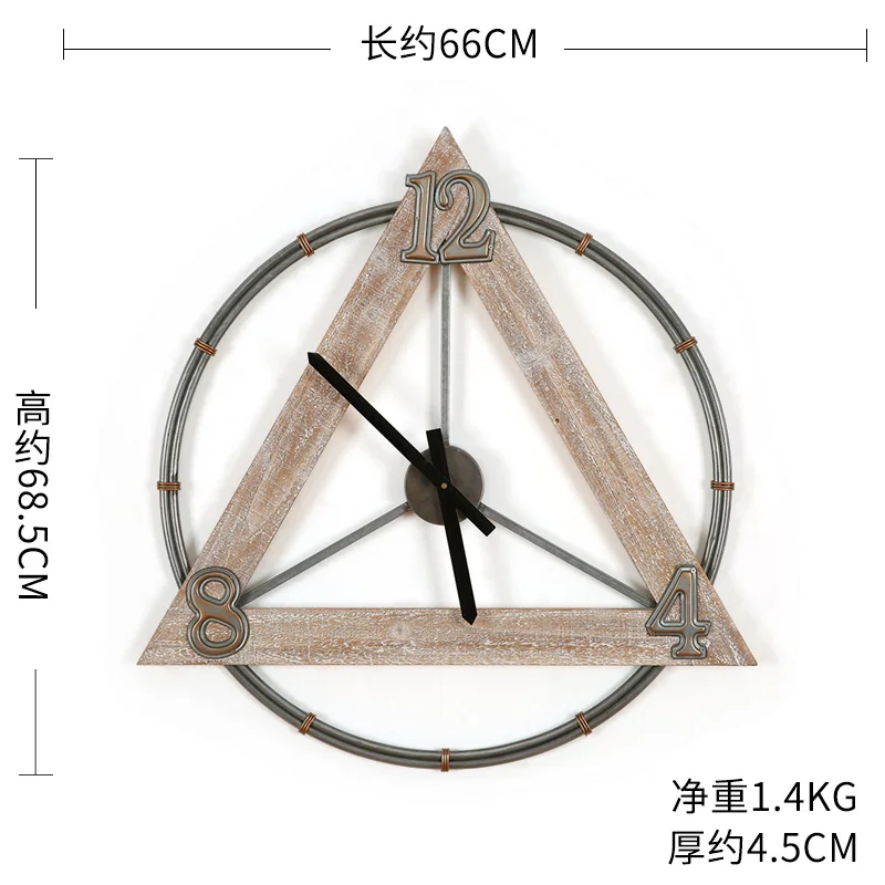 Настенные часы в скандинавском стиле настенные ретро квадратное художественное