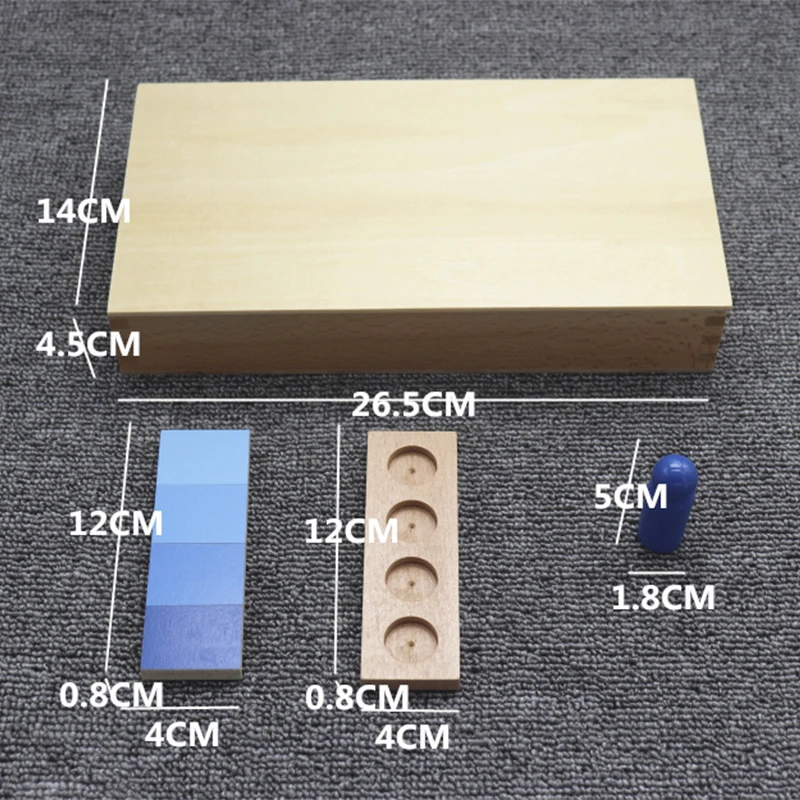 

Baby Toys Color Resemblance Sorting Task Wooden Sensory Toys for Children Early Learning Color Corresponds Blocks Toy