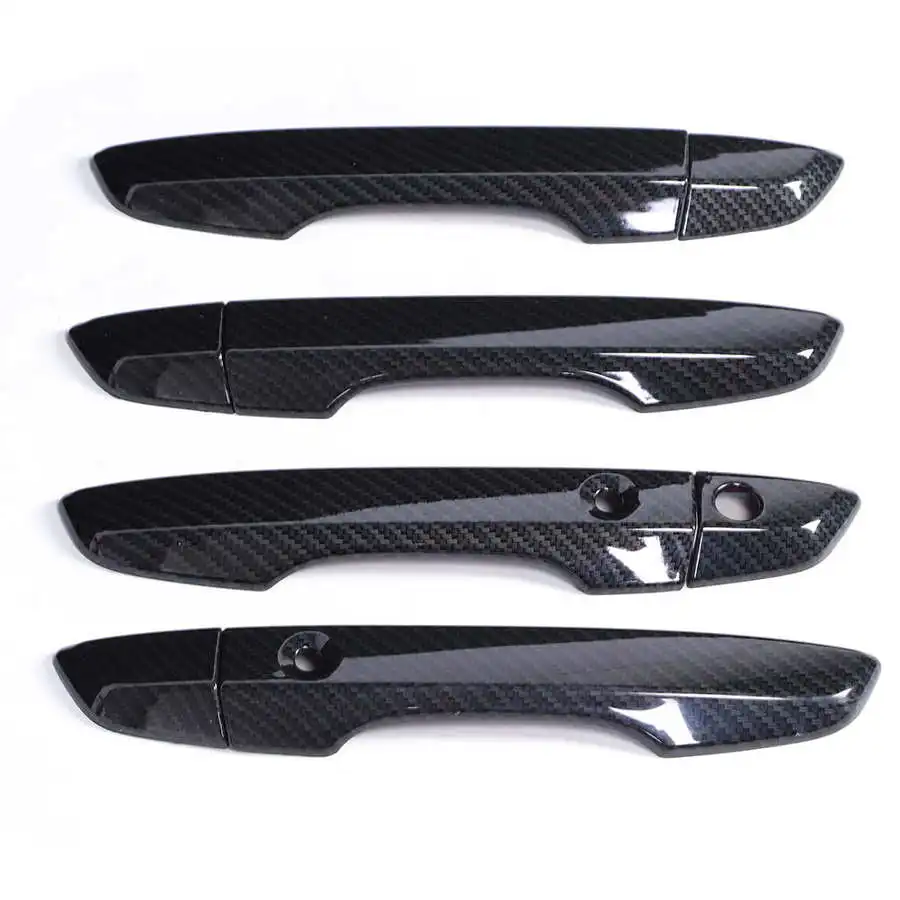 8 шт. умный чехол для внешней двери отделка из углеродного волокна подходит Honda Civic