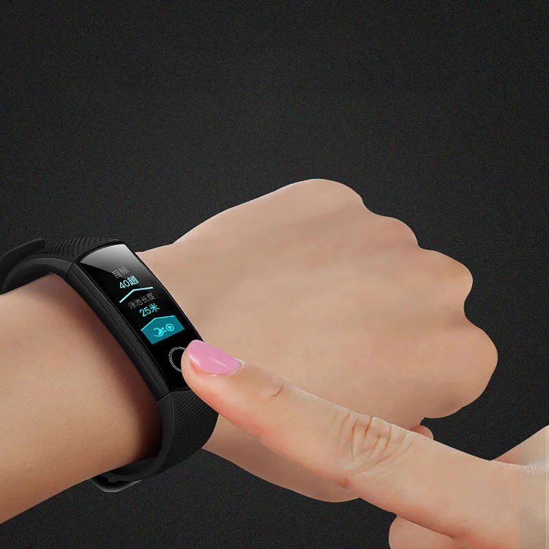 EXUNTON 5 шт./лот суперпрозрачная мягкая защитная пленка из ТПУ для Huawei Honor Band 4 Band4 Running