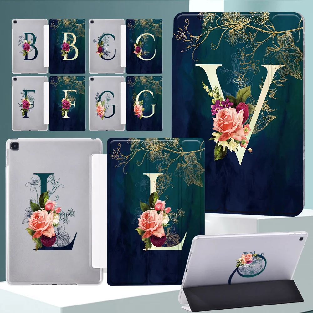 

Case for Samsung Galaxy Tab A7 10.4 SM-T500/T505 Cover/Tab A 10.1 2019 T510/T515 Tri-fold Folding Stand Anti-fall Tablet Cover