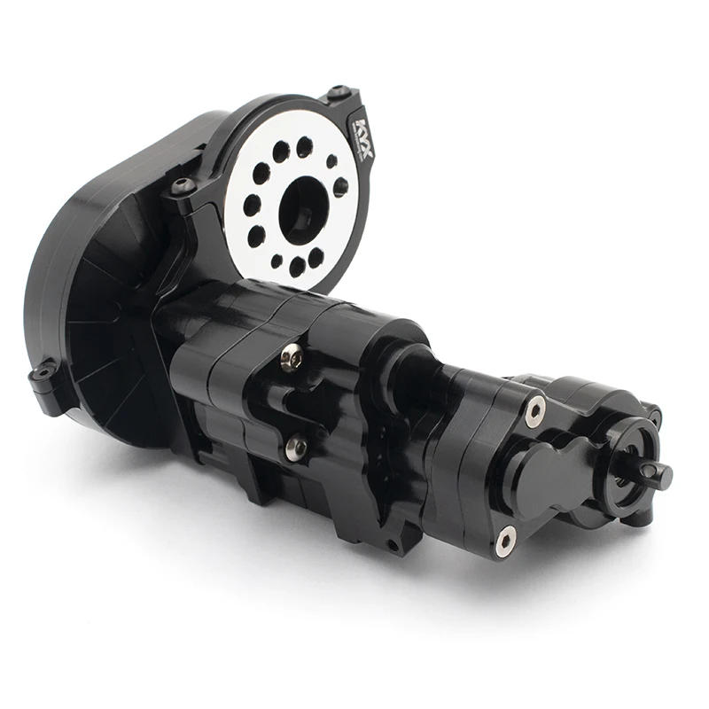 

Металлическая коробка передач с ЧПУ для подъема автомобиля Axial 90053 RR10 90048, чехол с 64T/12T для обновления радиоуправляемых автомобилей