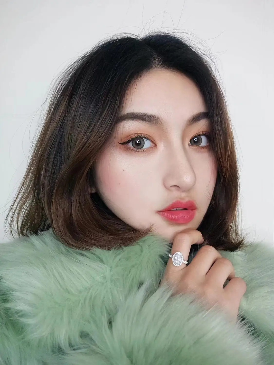 Высококачественное обручальное кольцо 3 карата HW овальной формы в форме воды из