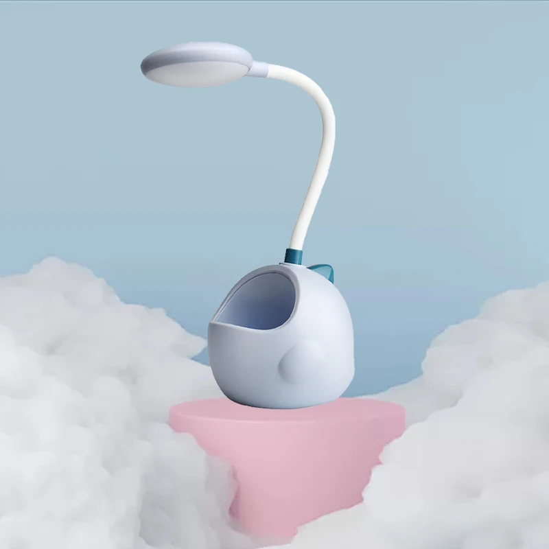 Светодиодный настольный светильник USB Перезаряжаемые Гибкая Настольная лампа с