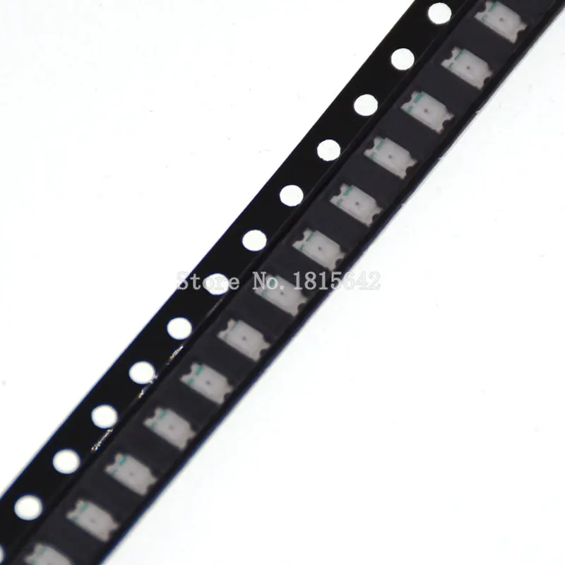 100 шт. 1206 синий светодиод SMD 3216 диоды супер яркий светодиодный 1206*3 2 мм Синий Цвет