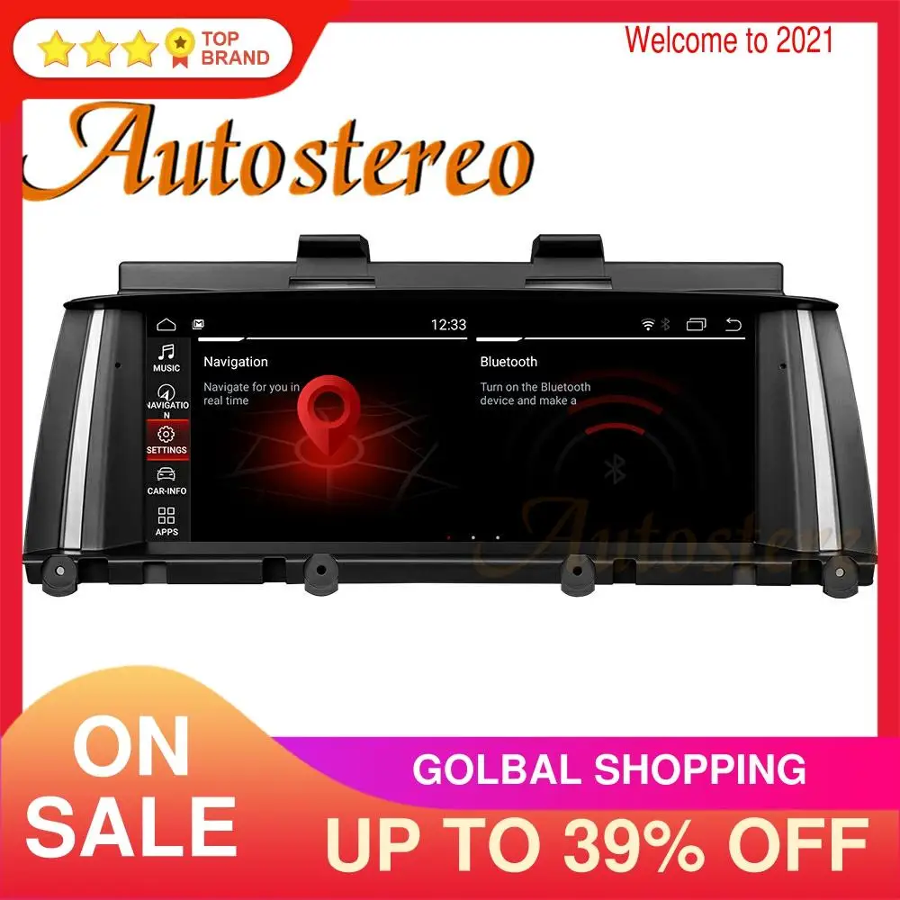 

Android 9.0 4G+64GB Car GPS Navigation Multimedia Player For BMW X3 Series F25 2011-2013 Car Stereo Auto Radio Head Unit PX6 DSP
