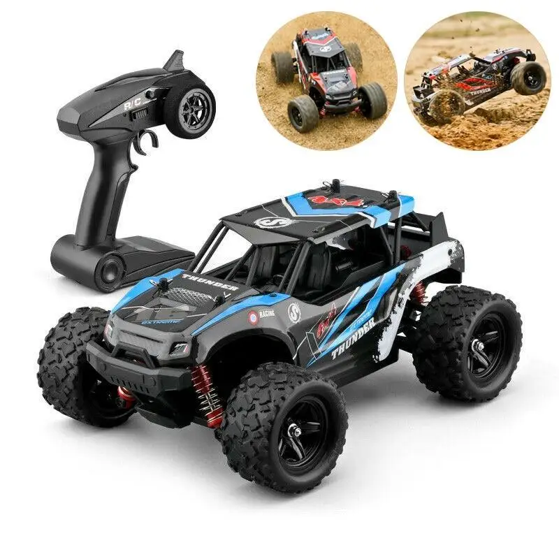 RCtown 40+MPH 1/18 Scale RC Car 2.4G 4WD High Speed Fast Remote Controlled Large TRACK HS 18311/18312 RC Car Toys For Kid's Gift