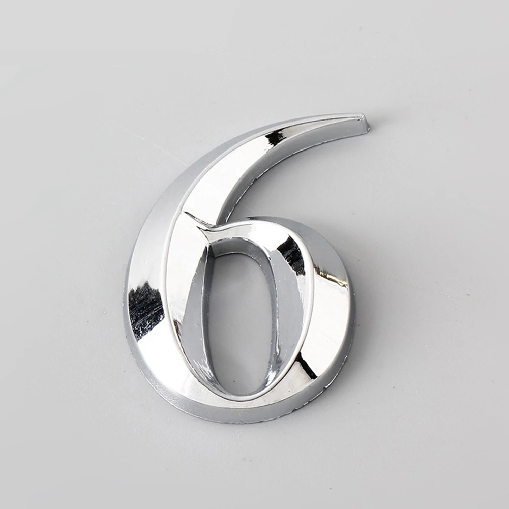 Дверной адрес для дома гостиницы знак 0-9 позолоченная табличка номер двери цифра