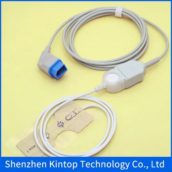 10 шт./лот совместимый Новый 14P to DB 9P 2 4 m датчик SpO2 датчик-адаптер Удлинительный