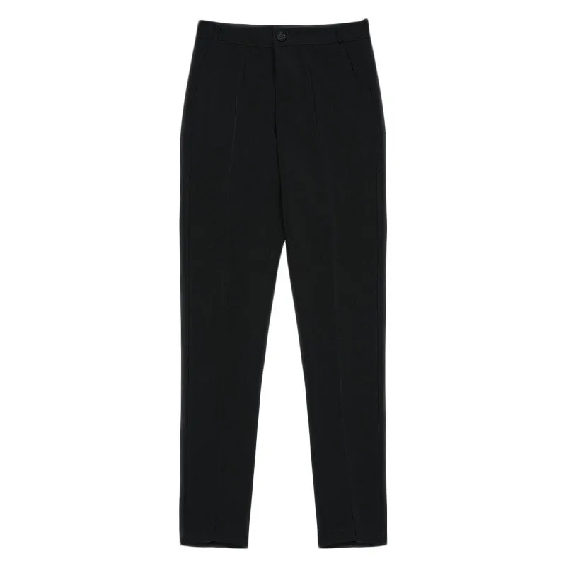 

Black Pencil Pants For Women Spring Autumn Casual Slim Fit Pants Office Lady Fashion Trousers