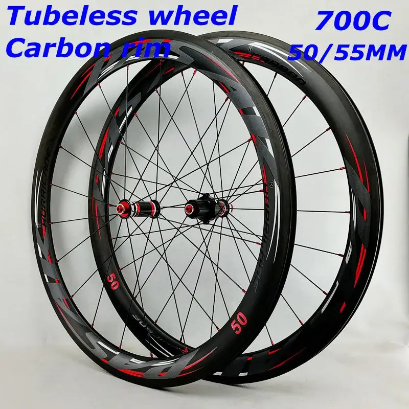 700C карбоновые колеса дорожный велосипед велосипедный светильник карбоновый