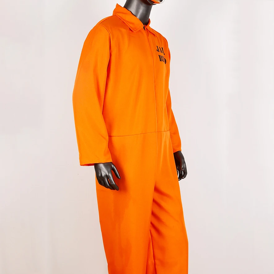 Оранжевая модель мужских костюмов на Хэллоуин для взрослых косплей