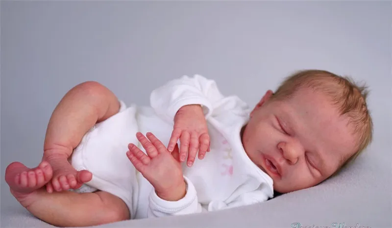 

New 19.5inch Macie reborn kits Unpainted Doll Kits Flexible Soft Touch Kits Diy Doll accessories