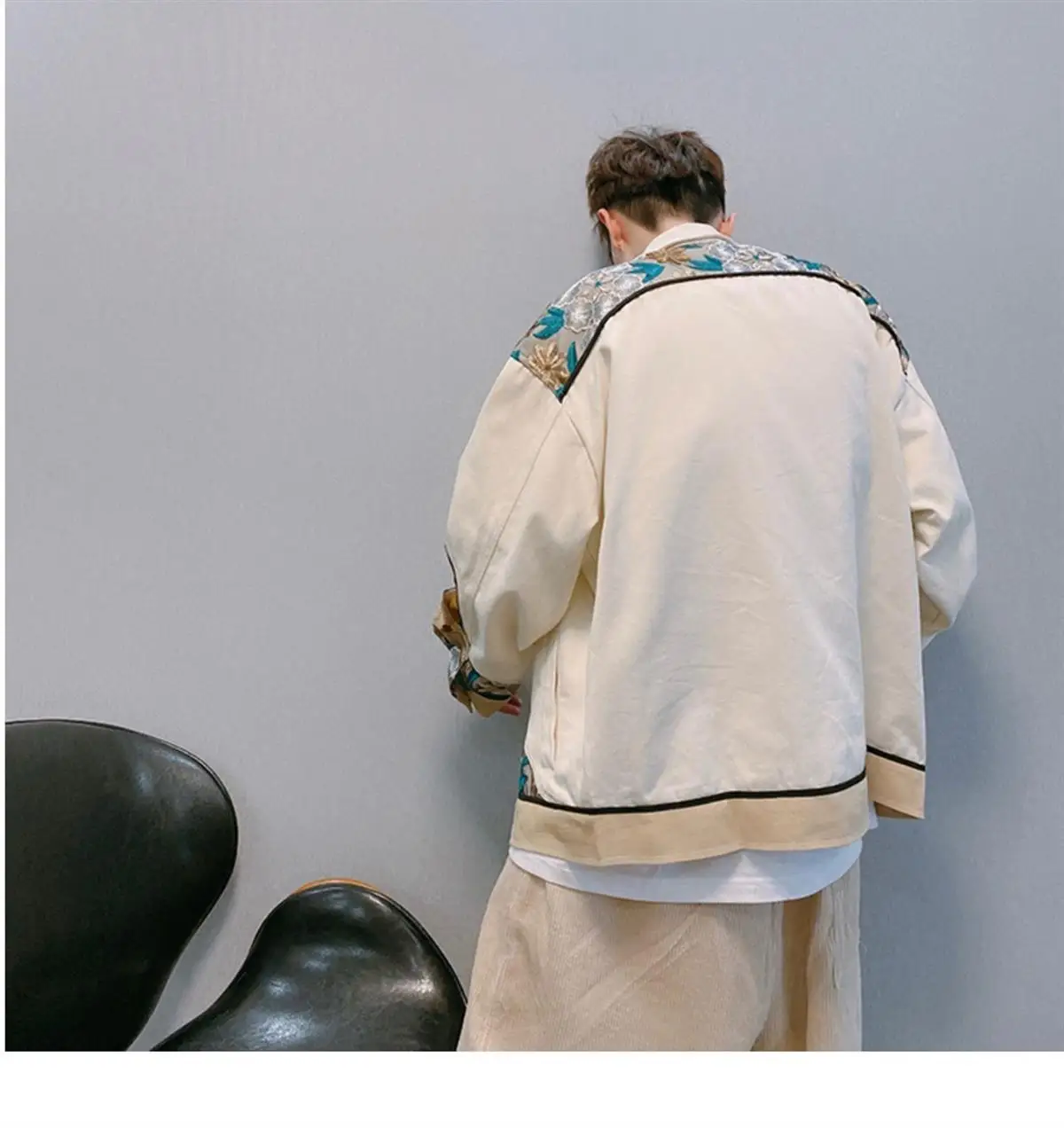 Куртка бейсбольная с вышивкой для мужчин и женщин куртка-бомбер в стиле