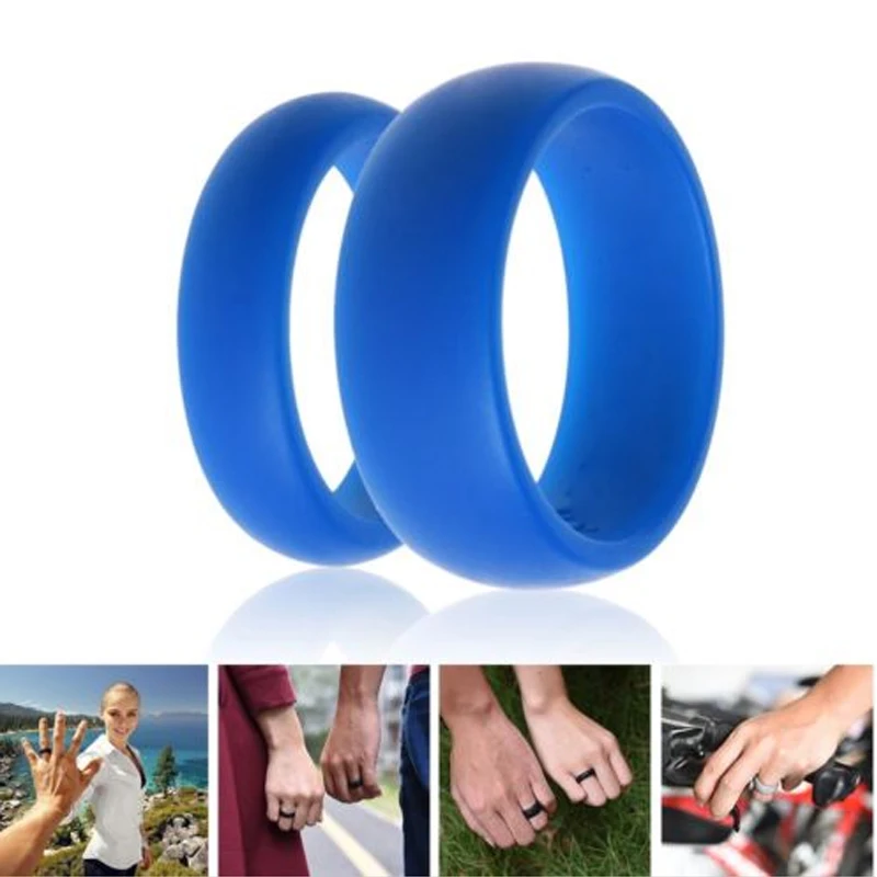 3 шт./компл. модные резиновые силиконовые кольца для пальцев