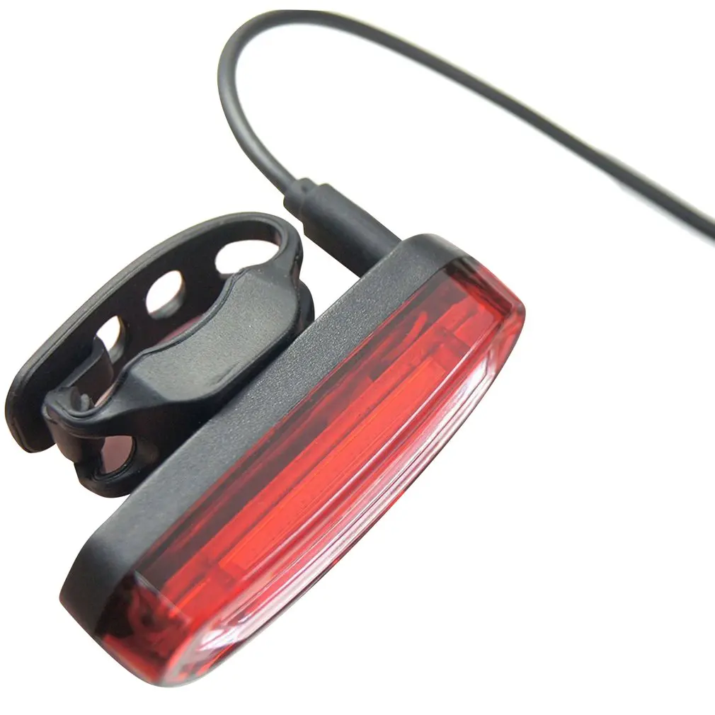 

Bicycle Taillights Usb Charging Mountain Bike Accessories Rear Warning Lights Night Laser Bicycle Lights Flashing