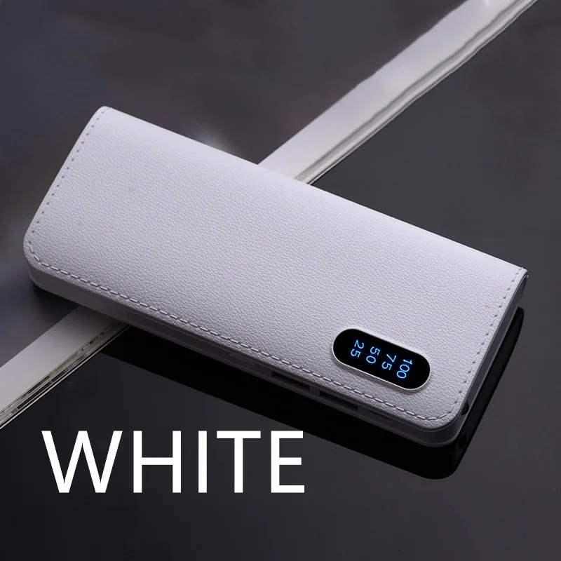 Power bank10000 мАч Внешний аккумулятор повербанк 2USB светодиодный Carregador портативный мобильный телефон зарядное устройство для samsung Iphone XS