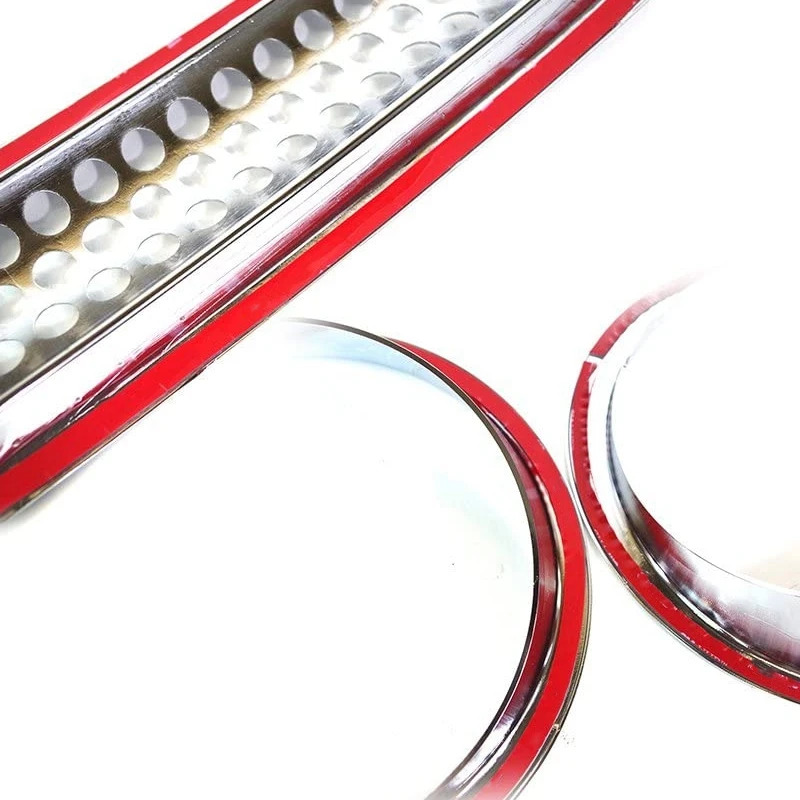 Комплект вставок для решетки радиатора переднего гриля 11 шт. и крышка фары 2007-2017