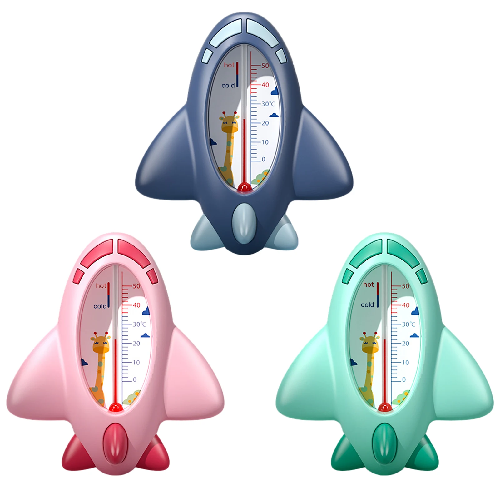 

Baby Children Aircraft-Shaped Bath Thermometer Toy Child Water Floating Temperature Bathtub Thermometer Baby Care