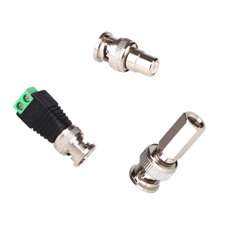 

Monitor Camera Video BNC Connector JR-73 JR-B9 BNC Male Screw Adapter Professional Security Camcorder Accessories