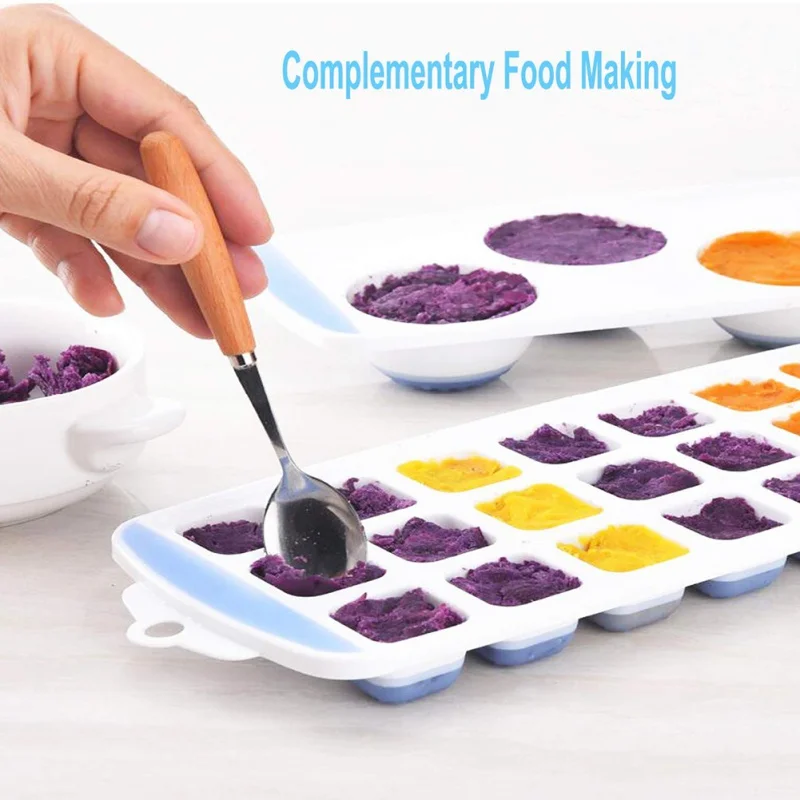 

21 Grid Ice Cube Trays Food Grade Silicone Ice Cream Molds DIY Fruit Ice Mold Home Bar Kitchen Accessories new