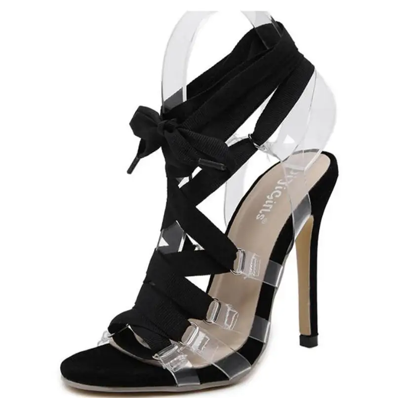 DIJIGIRLS/Европейские пикантные классические Стиль ПВХ Ясный Прозрачный ремешками