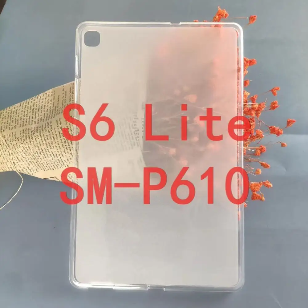 Мягкий прозрачный чехол из ТПУ для Samsung galaxy tab S6 lite 10 4 дюйма защитный планшета с