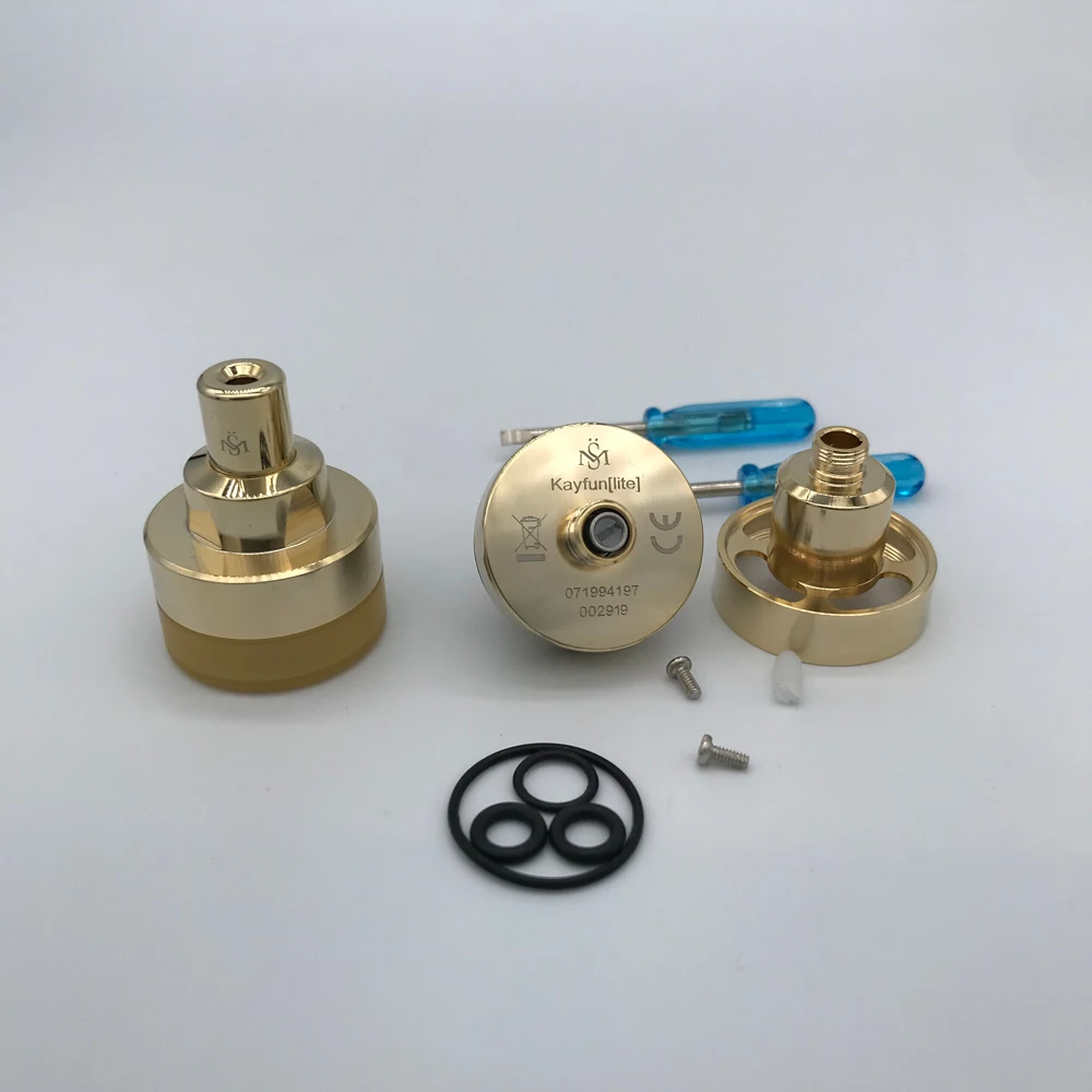 

KAYFUN LITE 2019 MTL RTA Tank atomizer 2ml 3.5 ML capacity 22mm 24MM Single Coil vape vs Kayfun 5 SE Special Edition rta