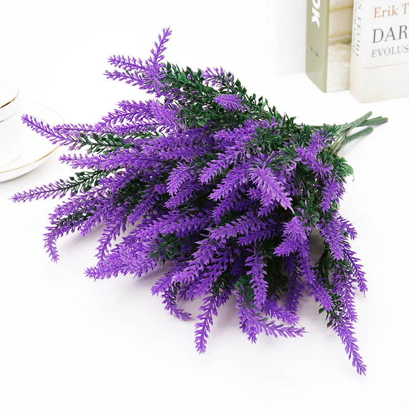 Искусственная Лаванда искусственные цветы Свадебный декор украшение для дома