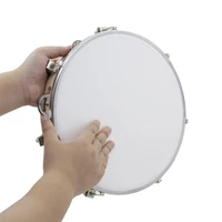 10in tambourine capoeira drum wooden music instrument