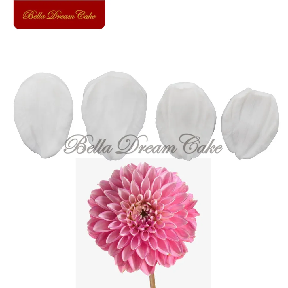 Силиконовая форма для цветов и лепестков ручная работа мастики глины|Формы