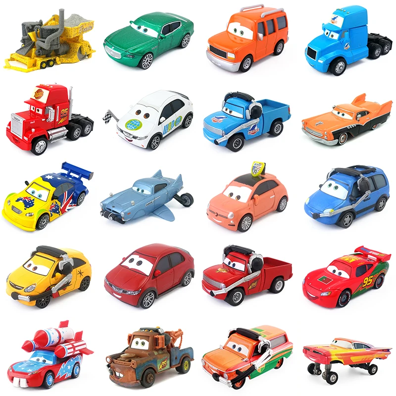 Disney Pixar Cars мертвой шеф Маккуин король морозный высокое качество игрушечная
