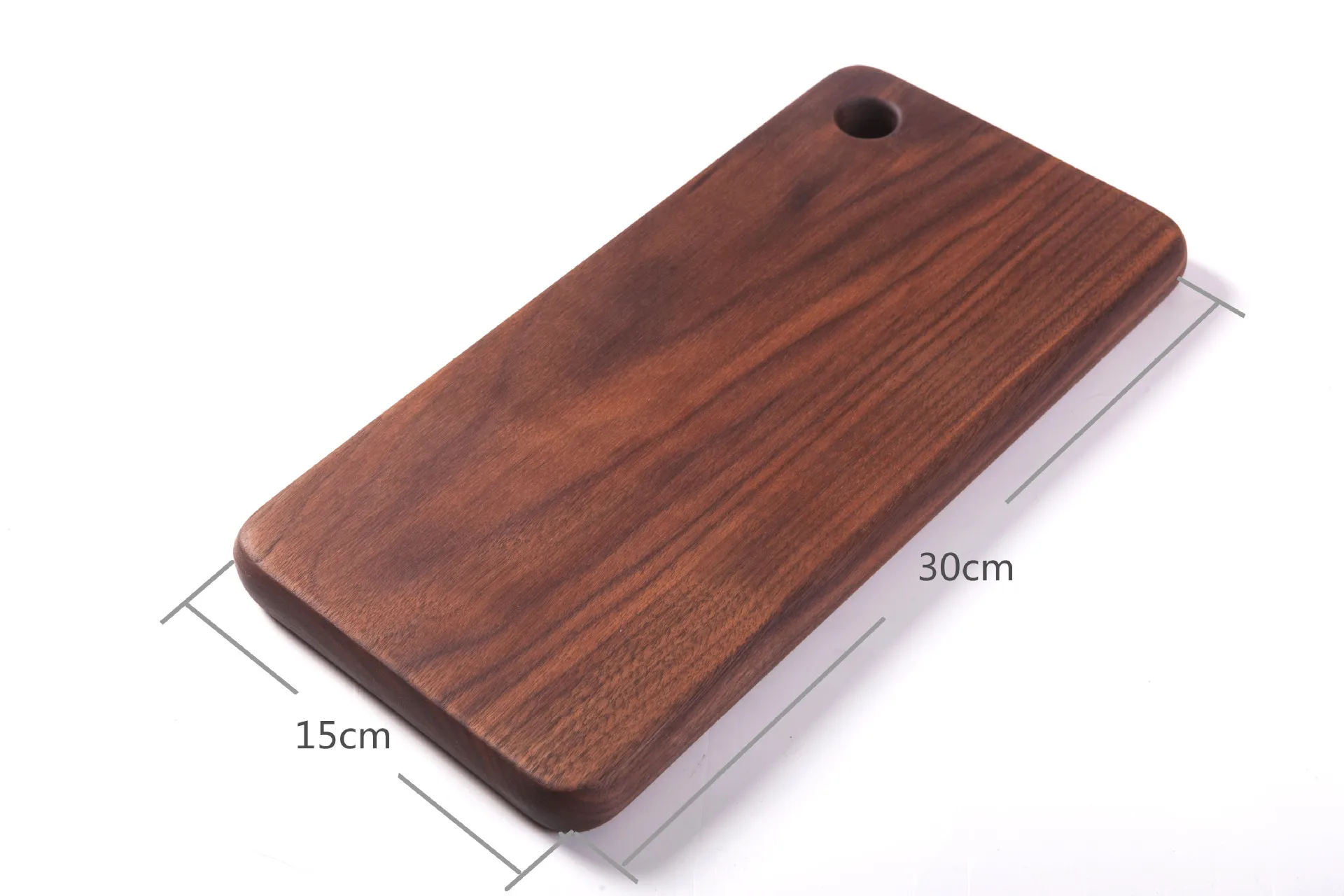 

Japanese black walnut special-shaped breadboard solid whole wood wood rootstock board board kitchen appliances beeswax