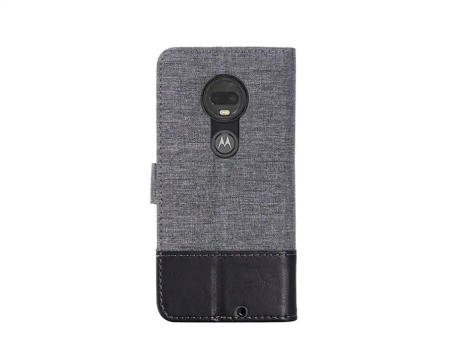 Джинсовый разноцветный кожаный чехол-книжка для Motorola Moto G7 G5 G5S G4 G6 Plus G7 POWER Wallet Cover для MOTO X4 Z3 Play ONE M Capa