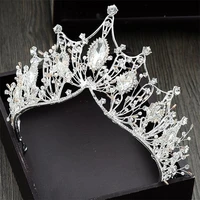 2020 new fashion hair jewelry royal queen tiaras and crowns headbands pageant prom party bridal wedding head accessories