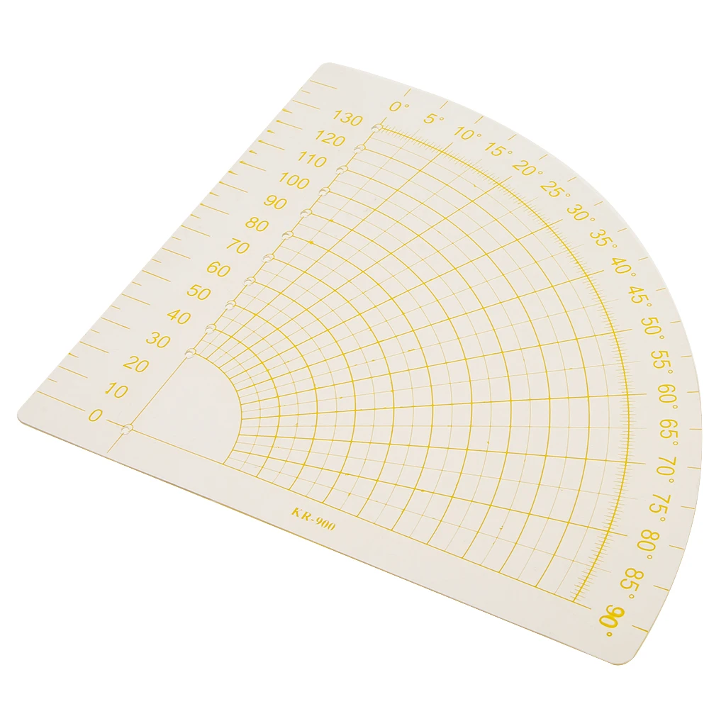 Шаблон лоскутного шитья в форме сектора инструмент линейки 1 штука|Швейные