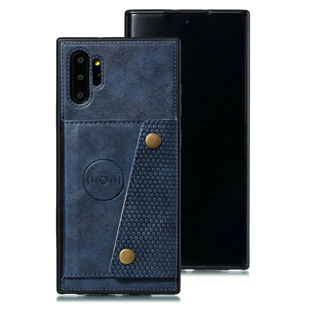 Роскошный кожаный чехол для samsung Note 10 Galaxy Plus задняя крышка 5G флип чехол|Бамперы| |