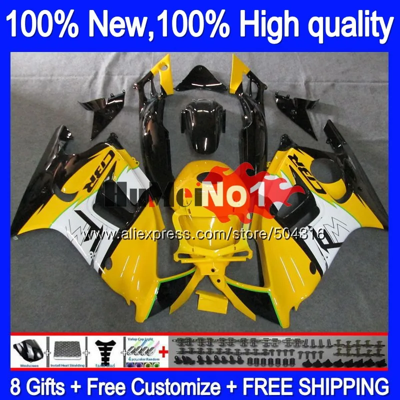 

Body+Tank For HONDA CBR600 F2 FS 1991 1992 1993 1994 1MC.153 CBR 600F2 600 F2 CBR600FS CBR600F2 91 92 93 94 New Yellow Fairing
