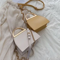 women bag 2020 new pu flap single solid hasp chains shoulder bags purses and handbags sublimation blanks korean ladylike bag