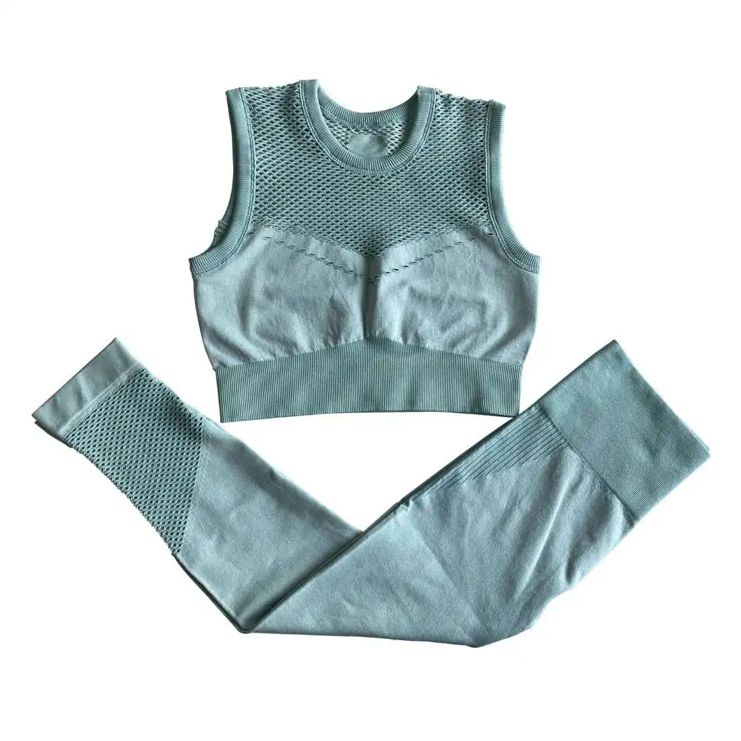 

Peatacle Sport Suit Women Two Piece Leggings Set Gym Workout Fitness Yoga Outfits Tights