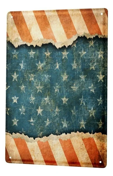 

Tin Sign Adventurer United States Flag Coffee Bar Decoration Home Decor