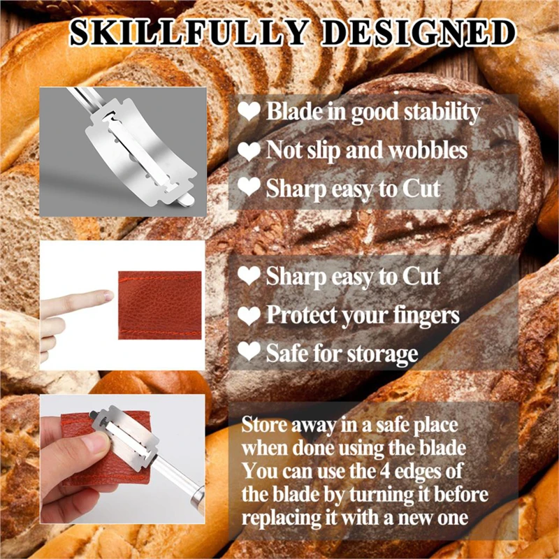 Набор ножей для хлеба резец нарезки багета инструмент выпечки|Принадлежности