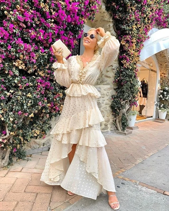 

Cover Up Swimsuit Summer Beach Dress Long For Coverup Bikinis Female 2019 New Ladies Sexy Neck Skirt Patchwork Acetate