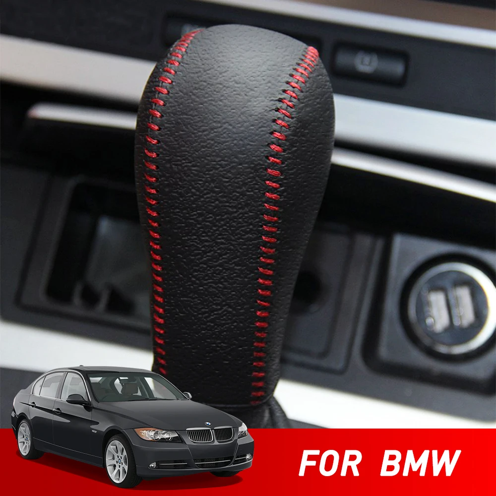 

Автомобильный Стайлинг для BMW E60, E90, X3, X5, Z4, 6 серий, аксессуары, кожаный чехол на ручку переключения передач для BMW E60, E90, X3, X5, 6 серий