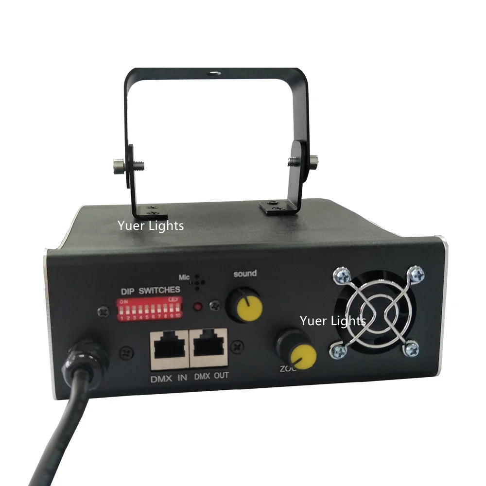 Лазерный светильник с дельфином 1 Вт DMX512 RGB Анимация лазерные лучи графика DJ