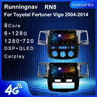 Runningnav для TOYOTA FortunerHILUX Revo 2005-2014 хэтчбек Android Автомагнитола мультимедийный видеоплеер навигатор GPS