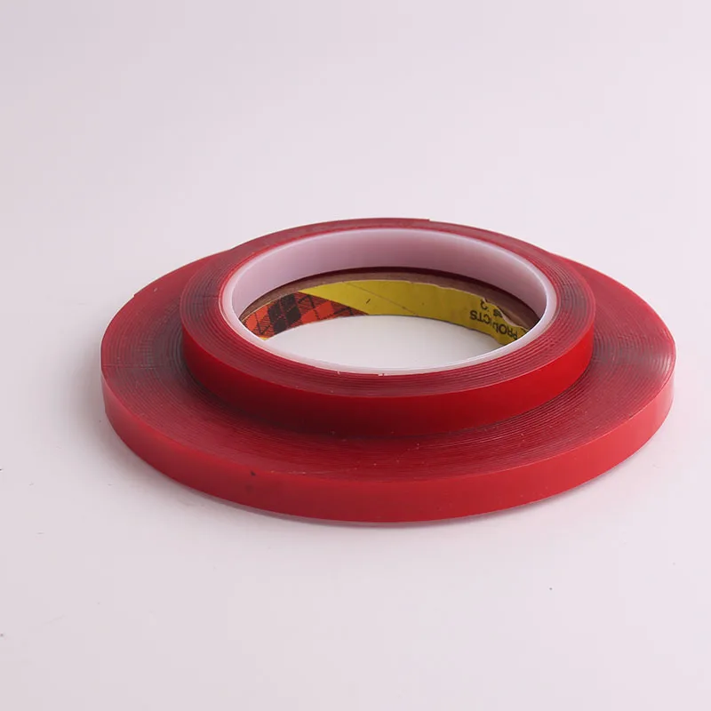 Nail Art fixed Manicure Tools stickers red Acrylic Transparent 3/10 Meter Double Sided Tape Waterproof Tips Display Stand Chart