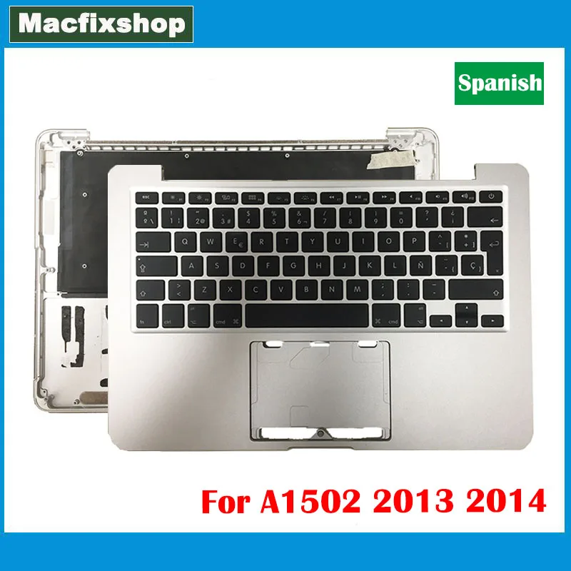 Tested Spanish SP EU A1502 2013 2014 Topcase For MacBook Pro