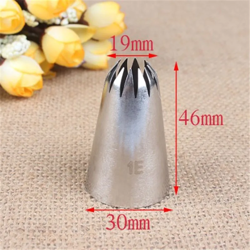 # 1E Большой Размер Φ нержавеющая сталь Обледенение труб кондитерский инструмент |